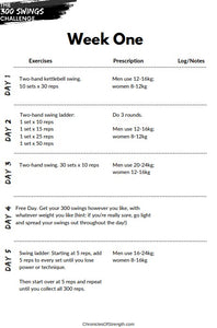 The 300 Swings a Day Challenge PLUS