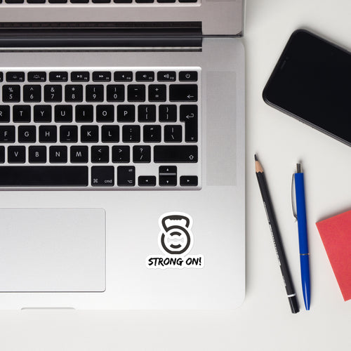 Strong ON! Sticker - Black Logo