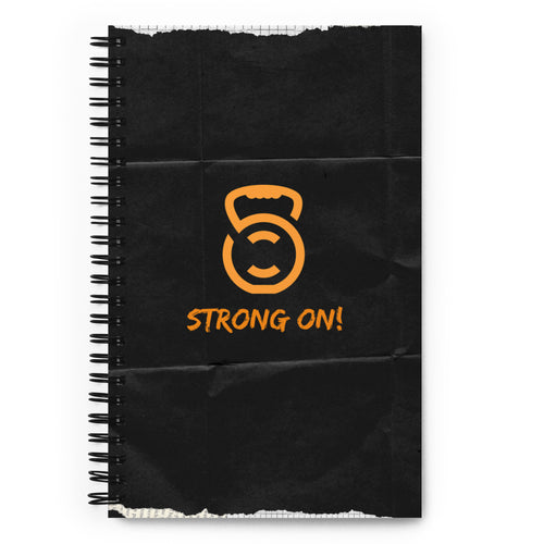 Strong ON! Spiral Notebook