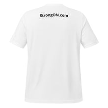 Strong ON! Black Logo Unisex t-shirt