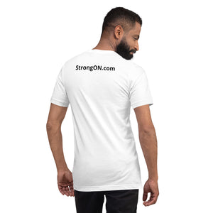 Strong ON! Black Logo Unisex t-shirt