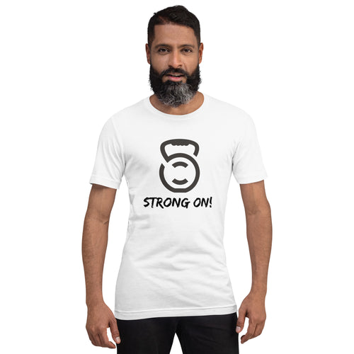 Strong ON! Black Logo Unisex t-shirt