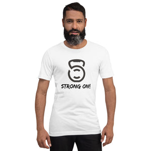 Strong ON! Black Logo Unisex t-shirt
