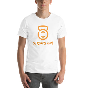 Strong ON! Orange Logo Unisex t-shirt
