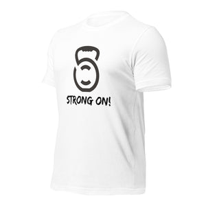 Strong ON! Black Logo Unisex t-shirt