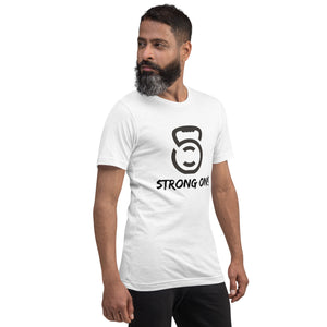 Strong ON! Black Logo Unisex t-shirt